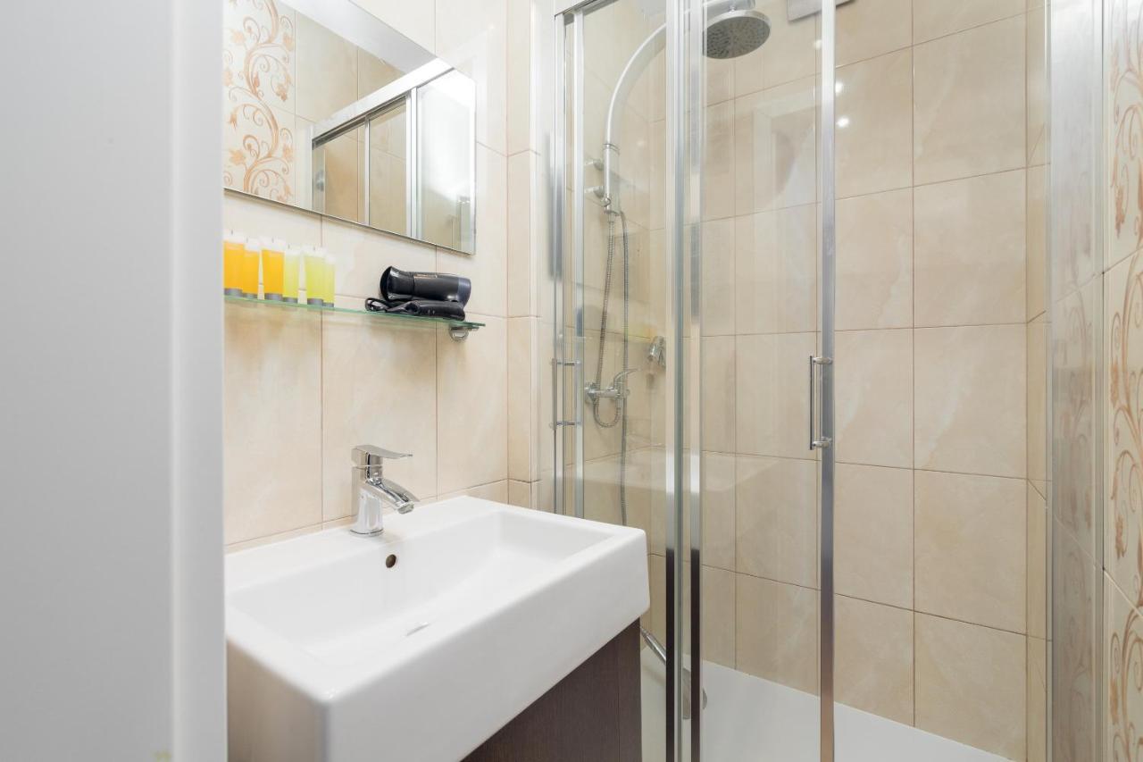 Ferienwohnung Chmielna City View Studio Warschau Exterior foto