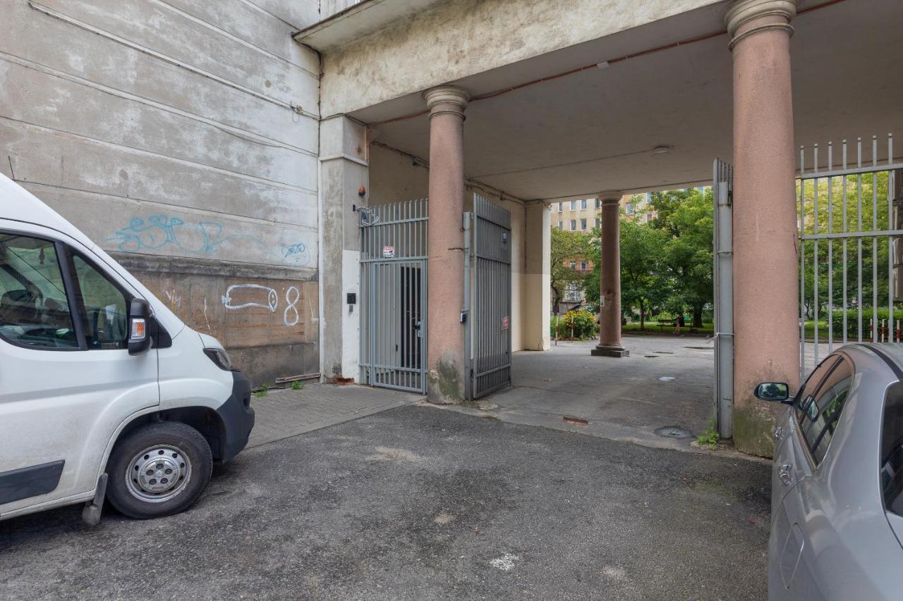 Ferienwohnung Chmielna City View Studio Warschau Exterior foto
